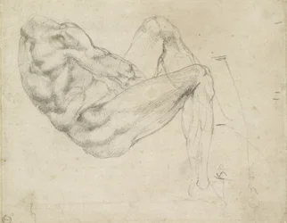 Study of a Recumbent Male Figure